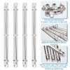 GORGECRAFT Set of 4 Notebook 3 Ring Binder Mechanisms Replacement