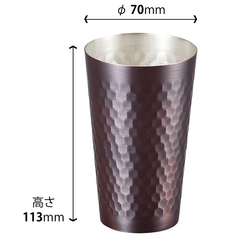 和平フレイズ タンブラー 燕三 純銅 EM-8469