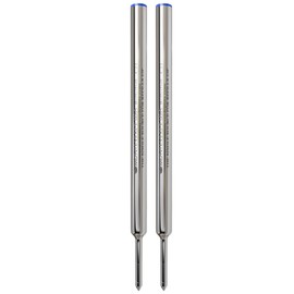 Monteverde Rollerball Refill to Fit Cross Rollerball Pens, Fine Point, Blue, 2-Pack (C222BU)
