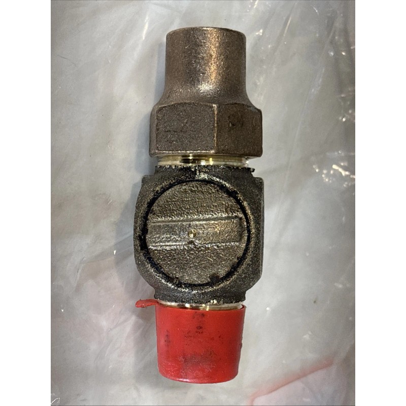 Mueller 1" Ball Valve Ground Key Water Stop Drain Threaded