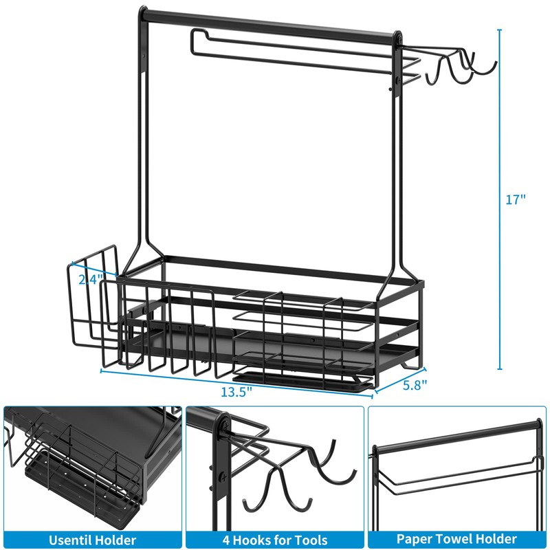 BBQ Caddy, Grill Caddy for Outdoor Grilling with Paper Towel