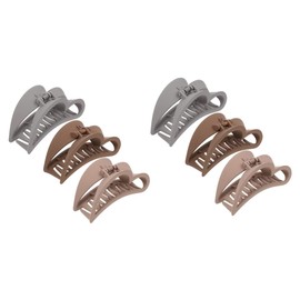 FOMIYES 6pcs Women Heart Hair Clips Hair Claw Clips for Thin to Thick Large Jaw for Styling