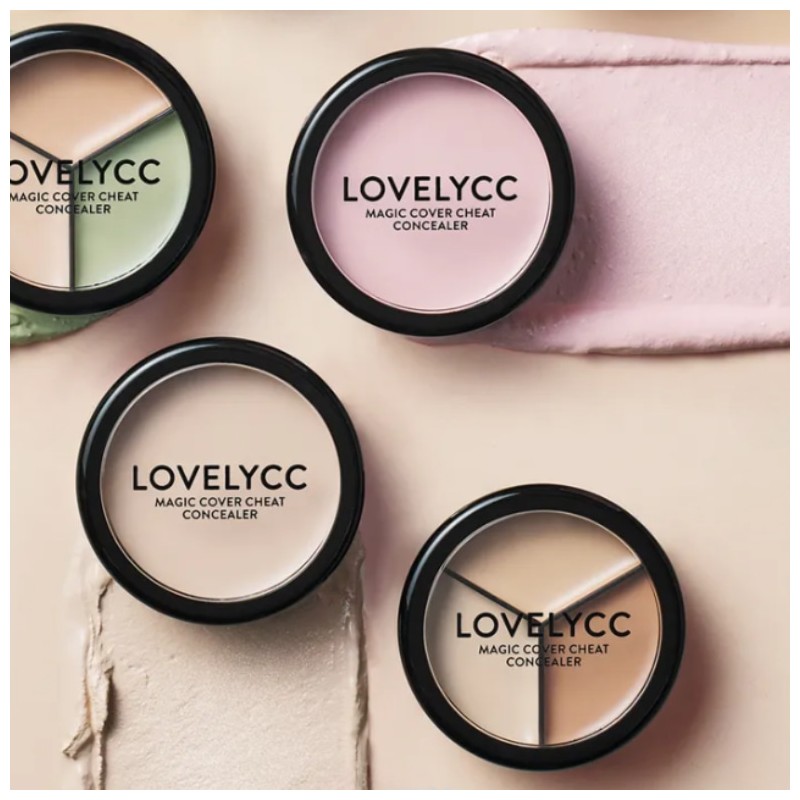 LOVELY CC Magic Cover Cheat Concealer 12g, Shade:07 Light Beige