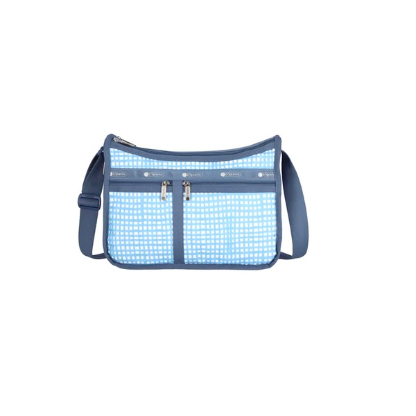 LeSportsac Painterly Weave Deluxe Everyday Crossbody Bag + Cosmetic Bag,