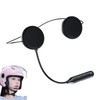 Dirtbike Helmet Speakers, Motorcycle Headphone, Ultra-Thin 12mm Smart Intercom Earbuds
