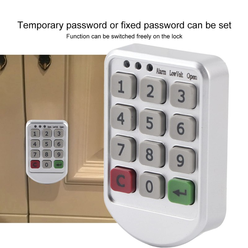 Ejoyous Electric Code Lock, Digital Cabinet Lock, Drawer Lock, Electromagnetic