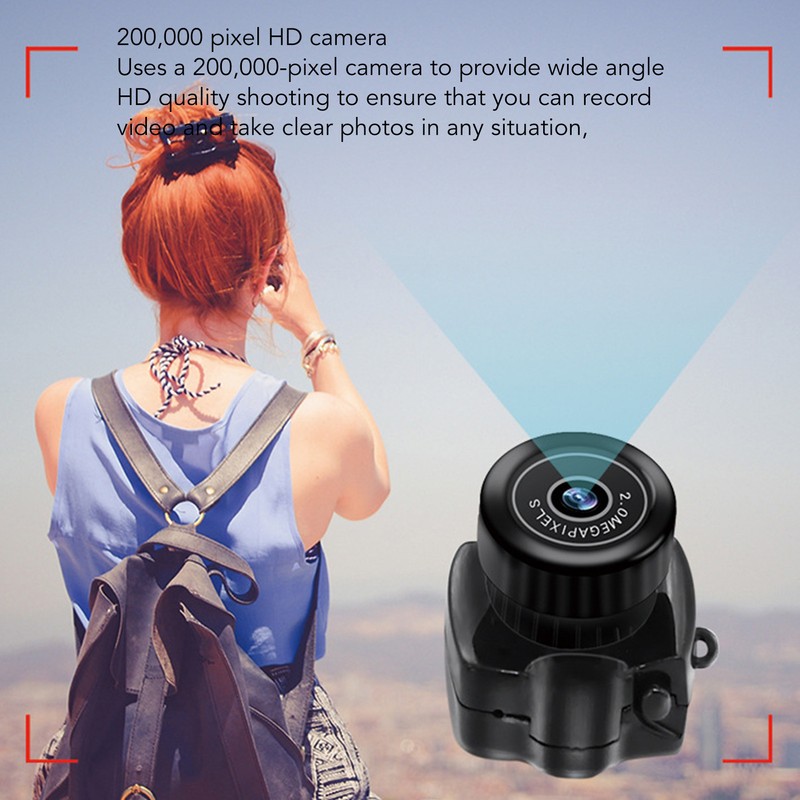 Action Camera HD 200 000 Pixel Small Action Camera with