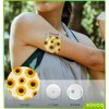 Kovoq Libre 3 Sensor Covers Waterproof, 16 Pack Patterned Patches