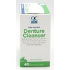 Quality Choice Denture Cleanser Overnight Whitening 40 Tablets Each (4