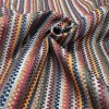 Plankroad Multicolor Zipper Stripe Upholstery Fabric 54"