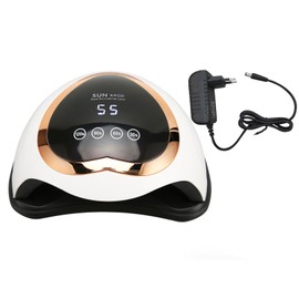 UV Gel Nail Lamp Quick Drying Infrared Sensor 4 Timers 57pcs Lamp Chips Nail Art Dryer 220W  100‑240V