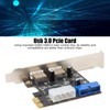 PCIE to USB3.0 Expansion Card 2 Ports High Speed Stable