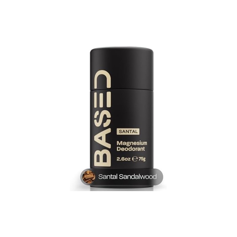 BASED BODYWORKS Desodorante De Alto Rendimiento Para Hombre, Protección Contra