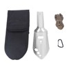 Multipurpose Camping Shovel Aluminum Alloy Small Survival Multitool Shovel for