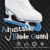 Xcess Adjustable Glitter Ice Skate Guards (Purple)