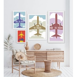 KTKDE 13x19 Picture Frame White, Wall Gallery Poster Frames Wooden, Shatter Resistant Glass, Rectangle Photo Frame for Photos,Studio Hanging Posters & Best gift