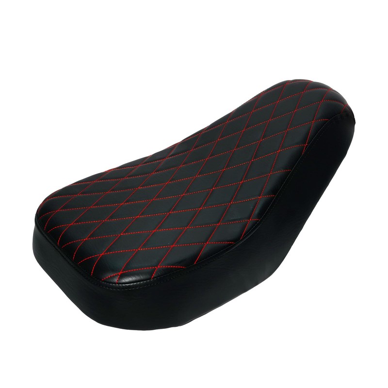 JMCHstore Red Diamond Stitch Retro Mini bike Seat for Coleman