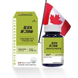 Wayfarm Ginkgo Magnesium C for Relaxing Comfort (1320mg x60 Tablets) 2ea