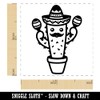 Fiesta Cactus in Sombrero Cinco de Mayo Self-Inking Rubber Stamp