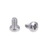 sourcing map M3x5mm Machine Screws Pan Phillips Cross Head Screw