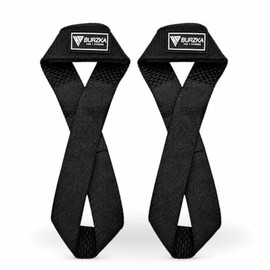Straps Figura 8 Kevlar Alta Resistencia Pesas Burzka