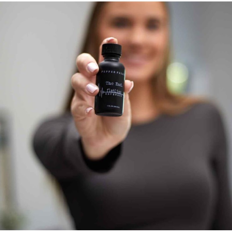 Pepper Palace The End: Flatline - Extreme Hot Sauce for