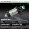 Fuel Injectors Set of 4 Replacement for 1996 1997 1998