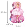 Djeco - Ballerina with a Flower Silhouette Puzzle