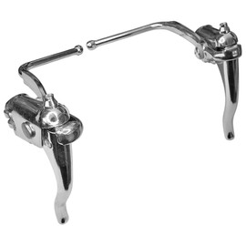 cyclingcolors Leva freno bici alluminio doppio controllo manubrio da 22,2 mm da corsa road vintage eroica bicicletta