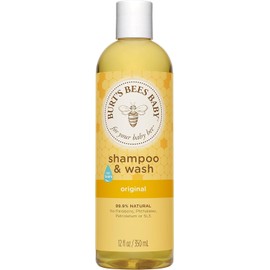 Burt's Bees Baby Bee Shampoo & Wash, Tear Free, 12-Ounce Bottles (Pack of 3)