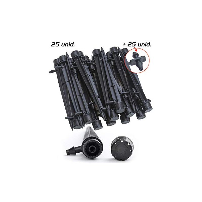Aqua Control Drip Irrigation Drip Kit 25 Adjustable Dripper from