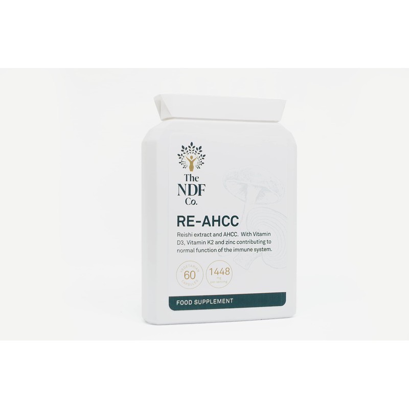 The NDF Company RE-AHCC - 5 in 1 Supplement with