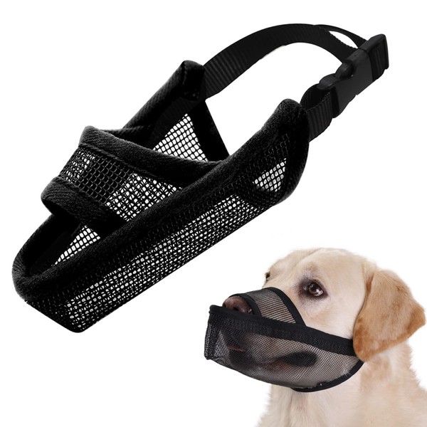 Crazy Felix Nylon Dog Muzzle for Small Medium Large Dogs,