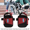 1 Pair Wheelchair Shoe Holder Straps Adjustable Wheel Chair Safety