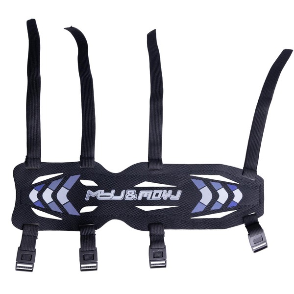 Moyujian Blue 28.5cm Long Armguard Professional Competition Archery Bow Range