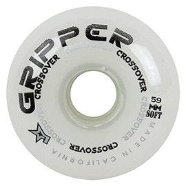 Labeda Roller Hockey Wheel Gripper Crossover Soft 76A White 72mm