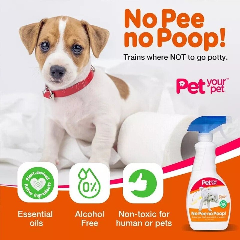 PET YOUR PET No Pee No Poop Dog Potty Training