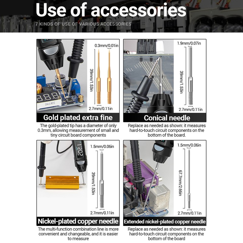 ANENG A3009 Mini Pen Multimeter with Voice Broadcast 6000 Counts