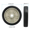PATIKIL 6" Air Compressor Wheels, Universal Air Compressor Wheel Replacement