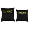 Auto Detailing Legend Car Detailer Throw Pillow