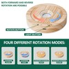 ZEERSHEE Light Base for Glass Art 4.5" Rotating Display LED