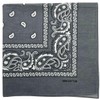MDSTYLE 100% Cotton Bandana for Men & Women 22" x