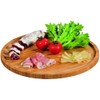KESPER 58463 Pizzateller 32 cm aus FSC-zertifiziertem Bambus/Holzteller/Pizzaunterlage/Pizza-Holzteller/Holzgeschirr