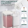 Shampoo and Conditioner Dispenser 2 Chamber No Drill Shampoo Dispenser