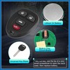 A ABSOPRO 1 Set 315MHz Keyless Entry Remote Ignition Transponder