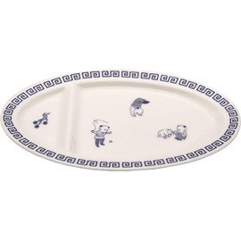 Alta Omachido Ar0604437 Gyoza Plate, 9.4 x 5.6 inches (24 x 14.2 cm), Karako