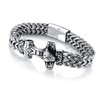 PiercingJak Viking Thor's Hammer Mjolnir Bracelet for Men Stainless Steel