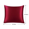 PiccoCasa Silk Pillowcase 19 Momme Silk Pillowcase with Zip Cushion