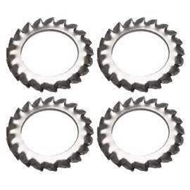 M20 External Tooth Star Lock Washers, 304 Stainless Steel Wave Spring Washer, M20 External Serrated Lock Washers Gasket, 15PCS