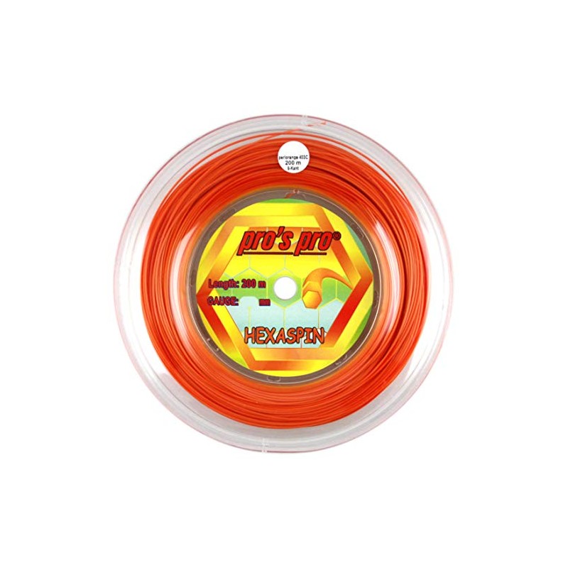 Pro's Pro Hexaspin Tennis String - 200m Reel - 1.30mm